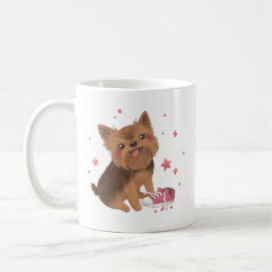 Caneca De Café Yorkie, o melhor causador de problemas