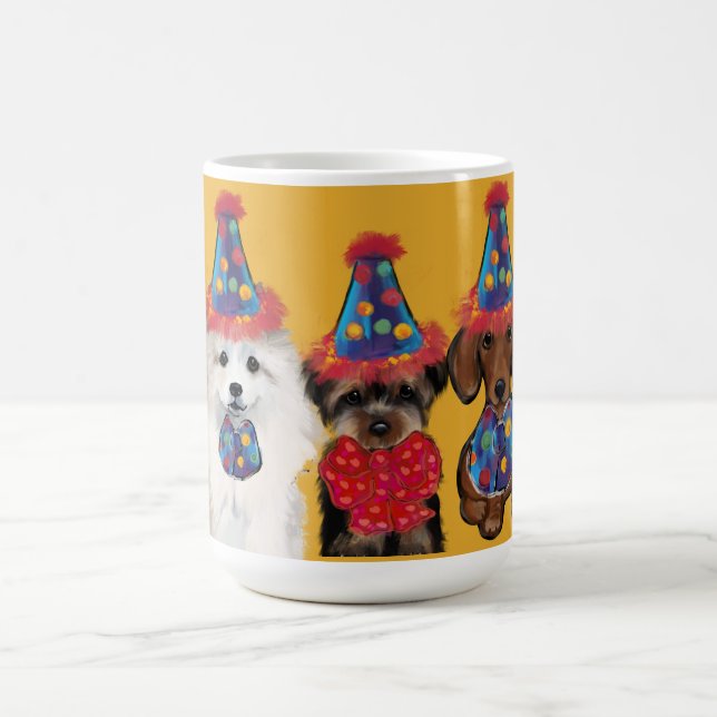 Caneca De Café Yorkie Poo (Centro)