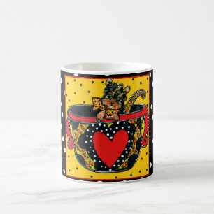 Caneca De Café Yorkie Poo