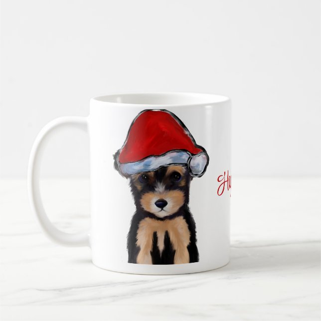 Caneca De Café Yorkie Poo (Esquerda)