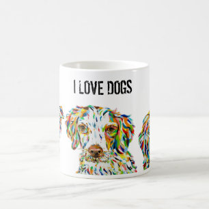 Caneca De Café Yorkie Spaniel Shih Tzu Love Dogs Mug