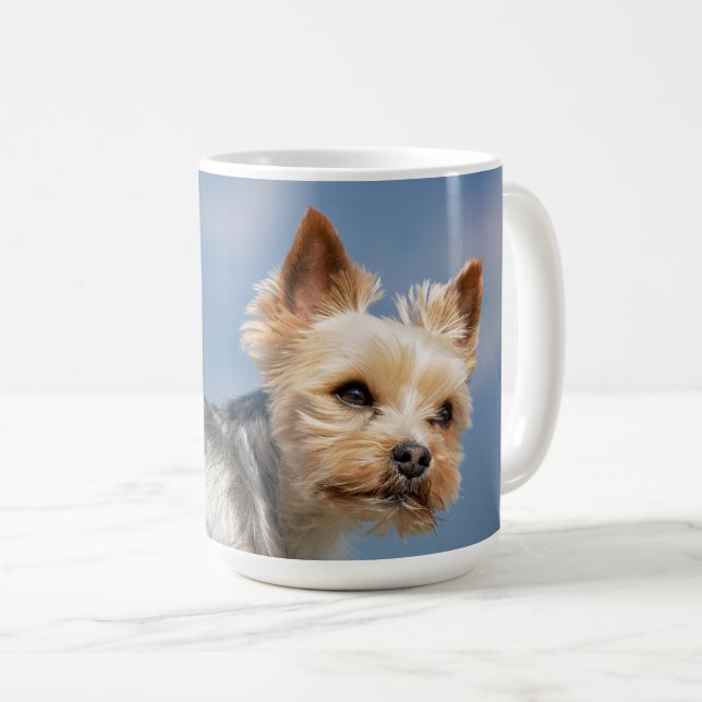 Caneca De Café Yorkshire Terrier (Frente Esquerda)