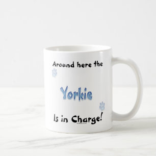 Caneca De Café Yorkshire Terrier Charge