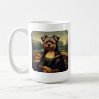 Yorkshire Terrier Inspirado em Retrato da Renascen