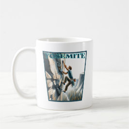 Caneca De Café Yosemite California Rock Escaling