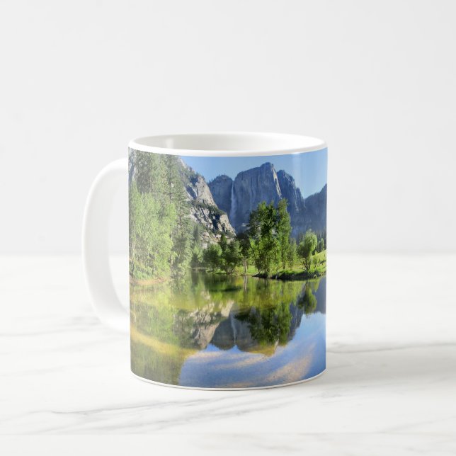 Caneca De Café Yosemite Calls do Rio Mercante - Vale do Yosemite (Frente Esquerda)