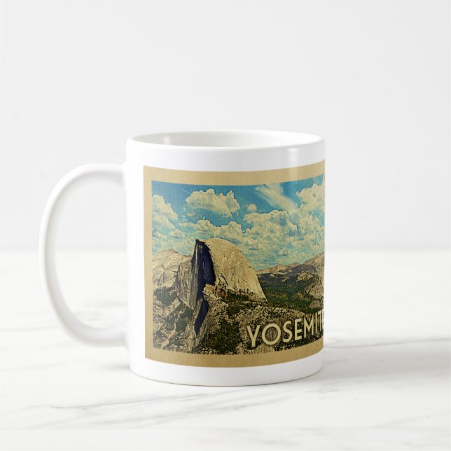 Caneca De Café Yosemite Coffee Mug Viagens vintage (Esquerda)