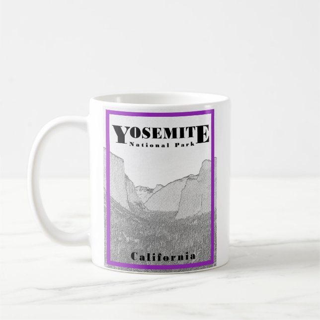 Caneca De Café Yosemite National Park Mug (Esquerda)