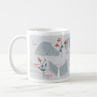 Yosemite National Park Mug na Cinza