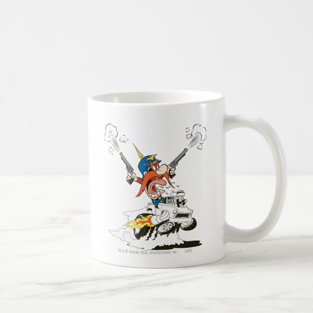 Caneca De Café Yosemite Sam Road Rage (Direita)