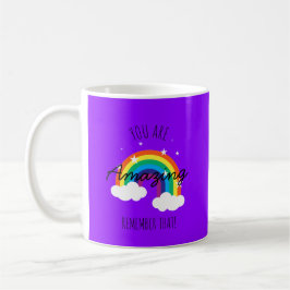 Caneca De Café You Are Amazing - Violet