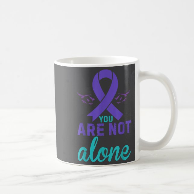 Caneca De Café You Are Not Alone  (Direita)