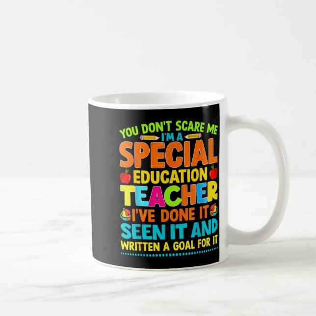 Caneca De Café You Don't E Me I'm A Special Education Teacher Men (Direita)