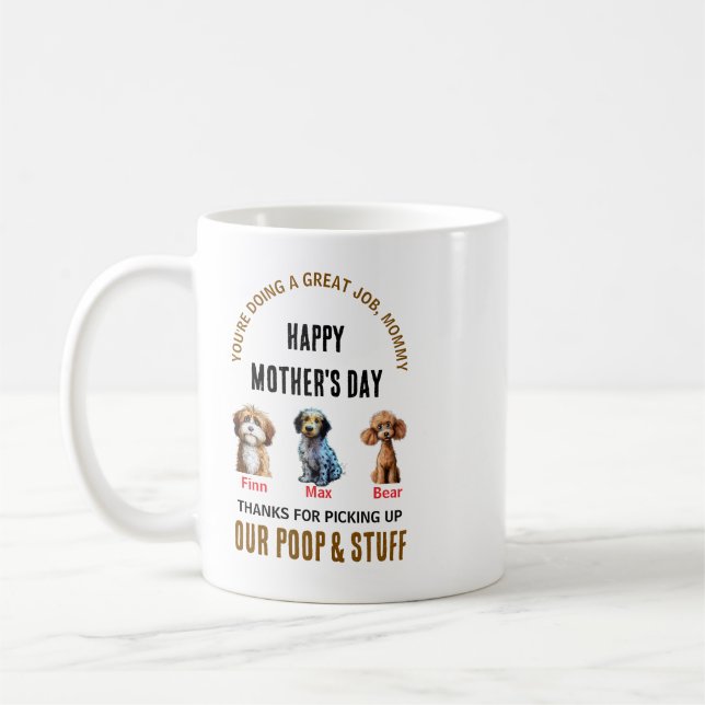 Caneca De Café You’re Doing A Great Job Mommy – Cute Mother’s Day (Esquerda)