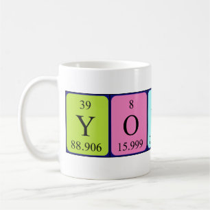 Caneca De Café Younes periódico mesa name mug