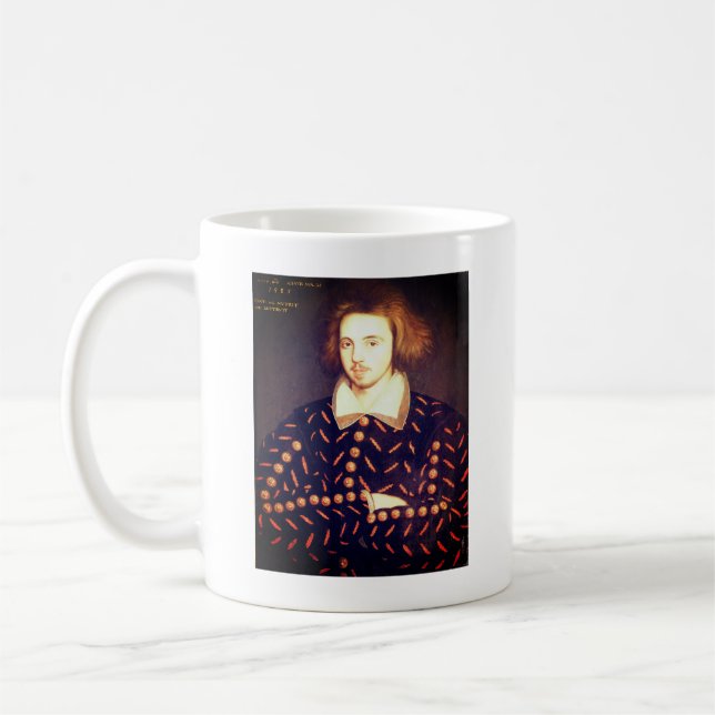 Caneca De Café Young Christopher Marlowe Coffee Mug (Esquerda)