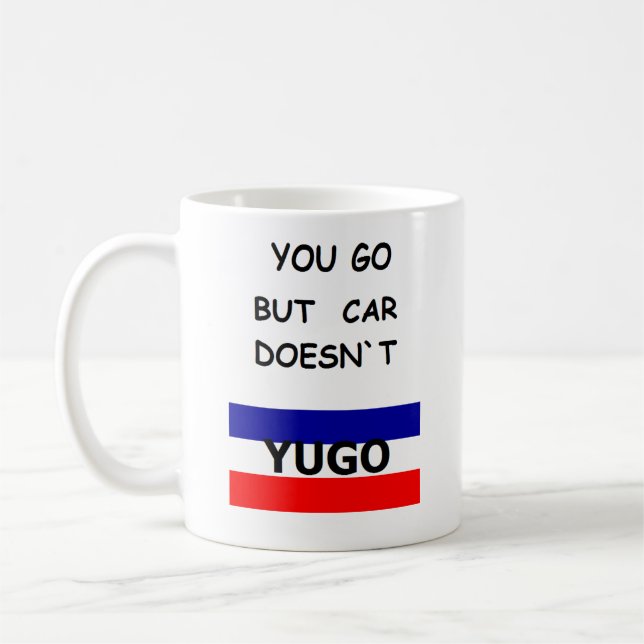 Caneca De Café Yugo (Esquerda)
