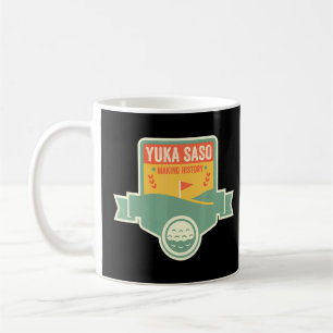Caneca De Café Yuka Saso Golfer Filipino Japonês Vencedor do Teen