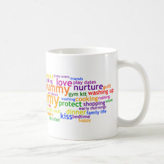 Caneca De Café Yummy Mummy Wordle