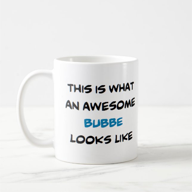 Caneca De Café z bubbe, incrível (Esquerda)