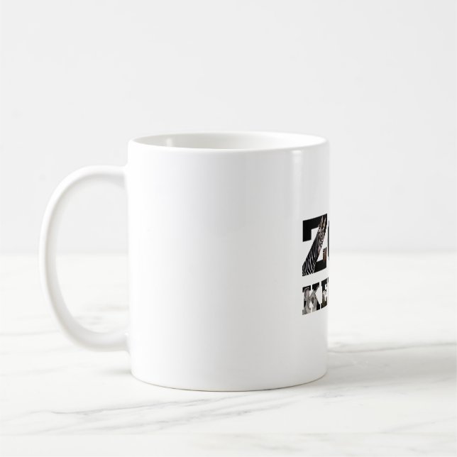 Caneca De Café Z é para Zookeeper (Esquerda)
