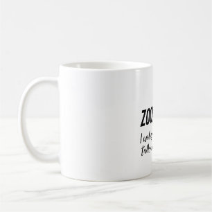 Caneca De Café Z é para Zookeeper