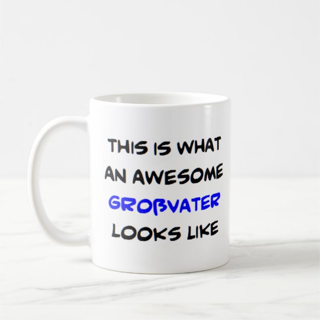 Caneca De Café z grossvater, incrível (Esquerda)