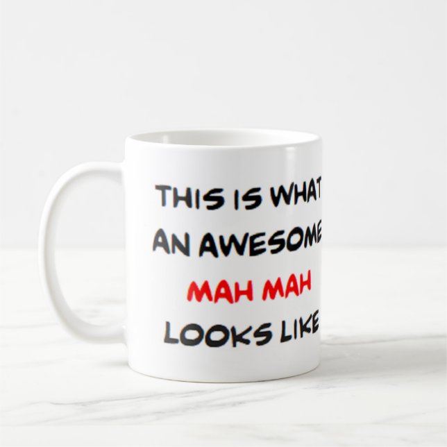 Caneca De Café z mah mah, incrível (Esquerda)
