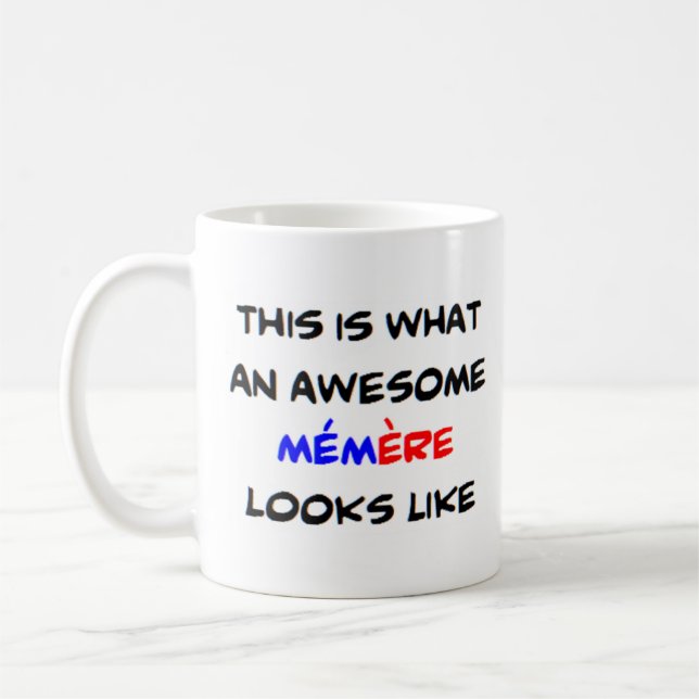 Caneca De Café z memere, incrível (Esquerda)