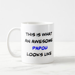 Caneca De Café z papou, awesome