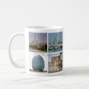 Caneca De Café zAE062 ABU DHABI, Emirados Árabes Unidos,