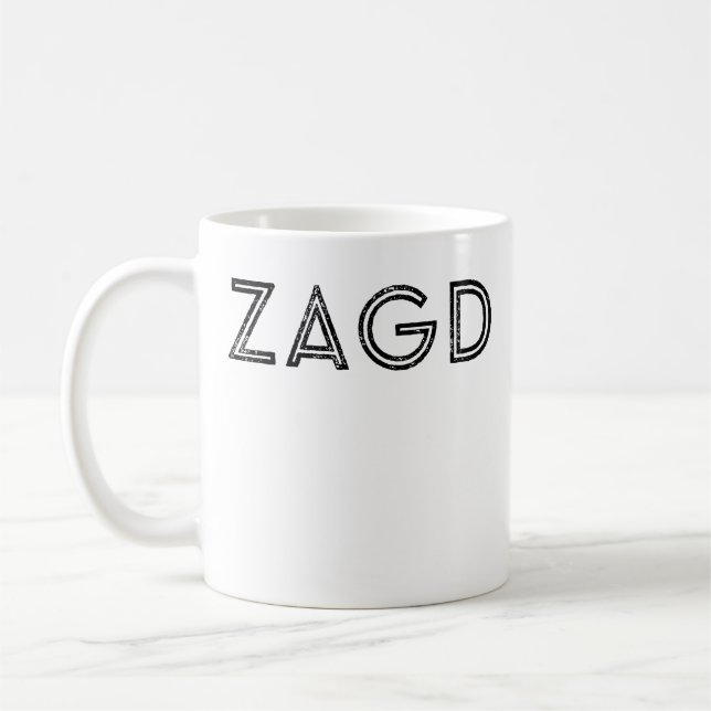 Caneca De Café ZAGD Mug (Esquerda)