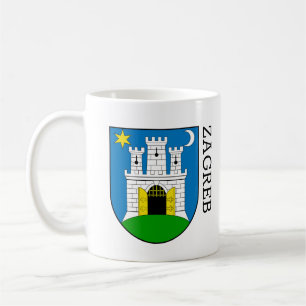 Caneca De Café Zagreb Casaco de Armas