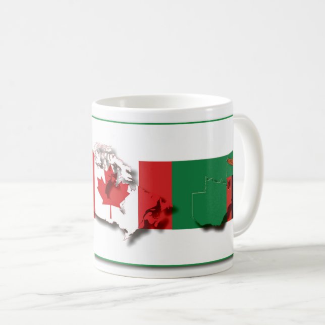 Caneca De Café ZAMBIA Canada Christian Scripting Mug (Frente Esquerda)