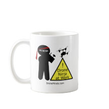 Zangão Ninja no trabalho