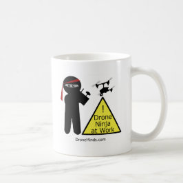 Caneca De Café Zangão Ninja no trabalho