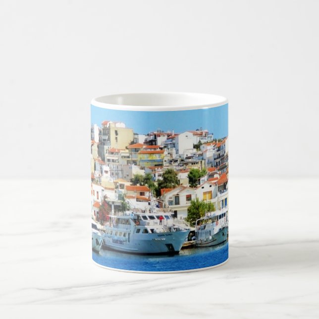 Caneca De Café Zante Grécia Porto Marina Summer (Centro)