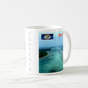 Caneca De Café zBZ005 BELIZE Barrier Reef, América