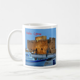 Caneca De Café zCY013 PAFOS Bizantine Forte, Chipre,