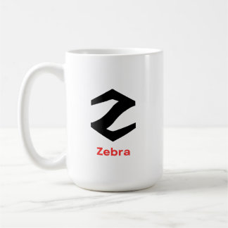 Caneca De Café Zebra