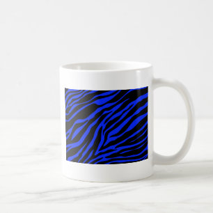 Caneca De Café zebra azul