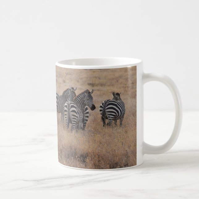 Caneca De Café Zebra no Quênia (Direita)