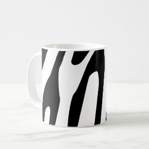 Caneca De Café Zebra Pattern