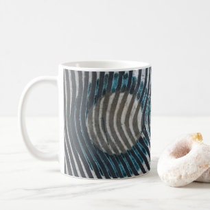 Caneca De Café Zebra Print Pattern African Art