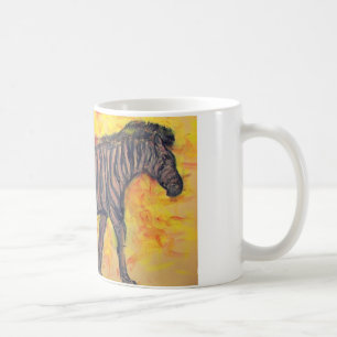 Caneca De Café zebra roxa