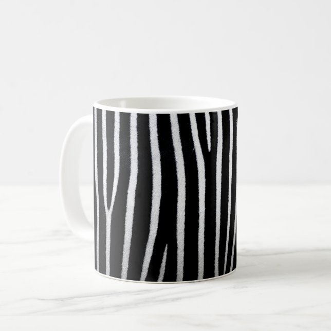 Caneca De Café Zebra Skin (Frente Esquerda)
