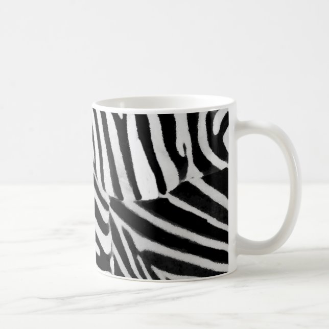 Caneca De Café Zebra Stripes#3_ (Direita)