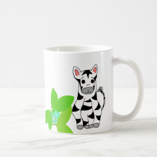 Caneca De Café Zebra Tropical 