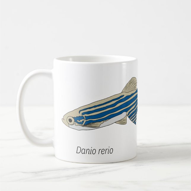Caneca De Café Zebrafish Mug (Esquerda)