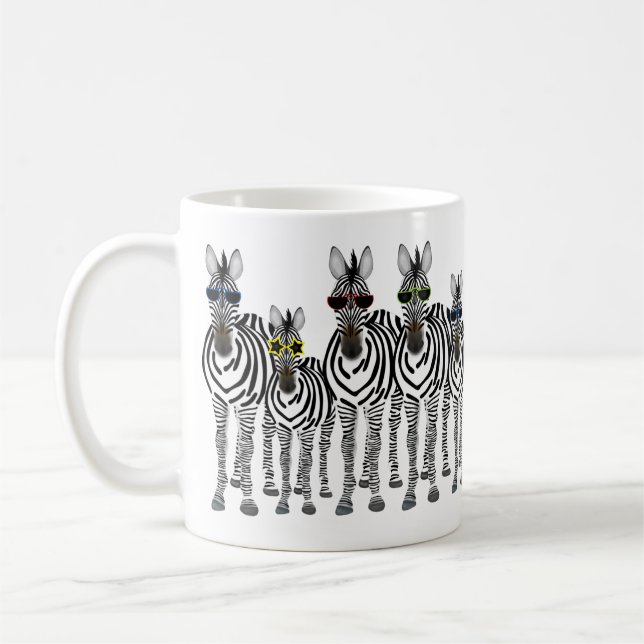 Caneca De Café Zebras Mug (Esquerda)